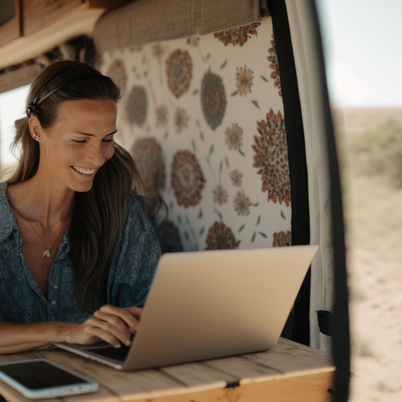 Vivre la vanlife comme un digital nomad 